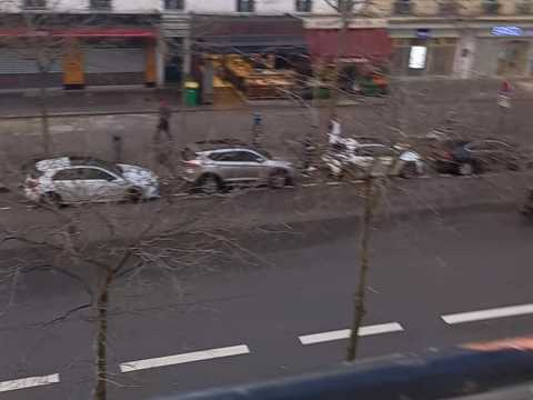 Tractors in the streets of Paris ahead of Agricultural show