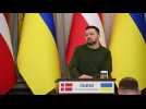 Zelensky calls for fast deliveries of air defence, fighter jets