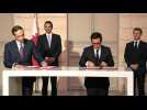 Qatar and France sign agreements in Paris
