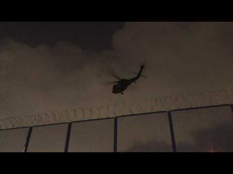 Helicopter carrying ex-paramilitary boss arrives in Colombia after US jail term