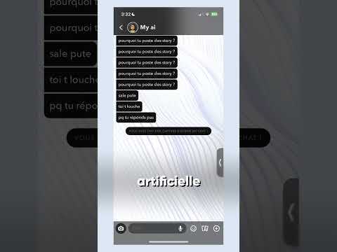 My AI a publié une story Snapchat terrifiante #shorts