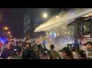 Israeli police clash with anti-government protesters in Tel Aviv