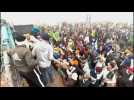 Indian farmers resume Delhi push after talks fail