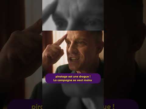 La nouvelle pub anti-piratage qui compare les films téléchargés à de la drogue #shorts