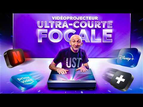Adieu la TV ! L'ultra COURTE FOCALE, MEILLEUR que tout ? (Comparo vidéoprojecteur !)