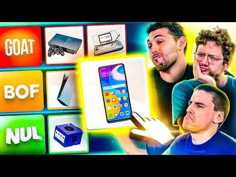 Tier List OFFICIELLE des meilleures CONSOLES de jeux vidéo EVER ! (classement 100% objectif)
