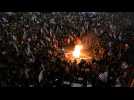 Scuffles, arrests at anti-government protest in Tel Aviv