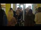 Numbers surge at Moscow polling station in Navalnaya protest