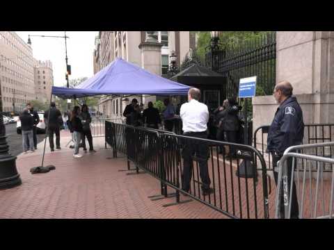 Columbia protests: NYPD mobilizes outside campus hours after riot police raid