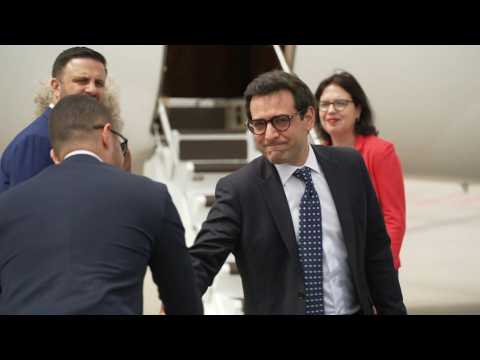 French Foreign Minister Stephane Sejourne arrives in Tel Aviv