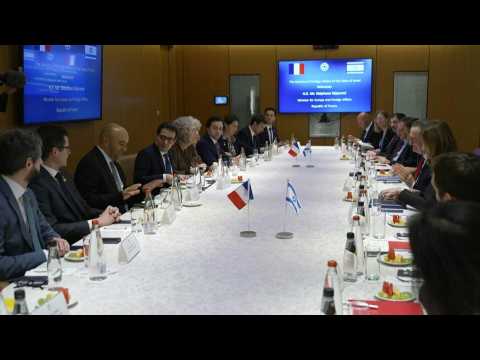 Top French diplomat meets Israeli counterpart in Jerusalem