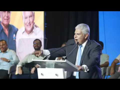 Panama presidential hopeful Mulino holds last rally before election