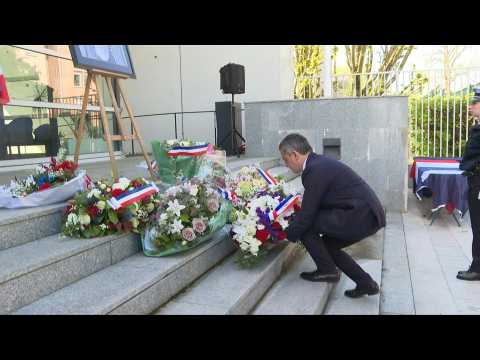 French ministers pay tribute to police officer killed in 2021