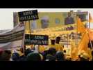 Supporters of Chad’s junta leader attend final rally ahead of vote