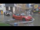 Dubai streets flooded as heavy rain returns to desert UAE