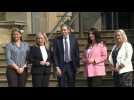 Irish Prime Minister Simon Harris makes first official visit to Belfast