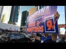Days before Panama presidental vote, campaign rallies in the capital for Lombana, Mulino