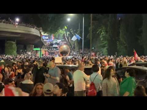 Thousands protest against Georgia 'foreign influence' bill
