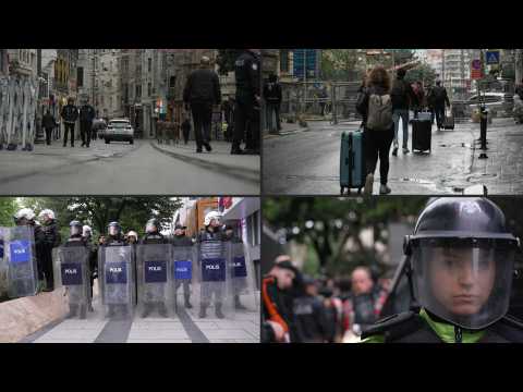 Turkish police bar May Day protest in Istanbul's main square