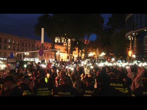 Thousands join fresh rally against Georgia 'foreign influence' bill