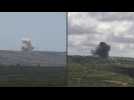 Smoke billows after Israel, Hezbollah exchange fire