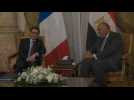 France's top diplomat meets Egyptian counterpart in Cairo