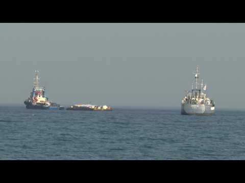 Second ship with aid bound for Gaza leaves Cyprus port