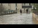 Village in France's Burgundy hit by flooding
