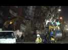 Emergency workers clean up in Hualien after deadly Taiwan quake