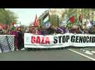 Hundreds march in Paris nearly six months after the start of the war in Gaza