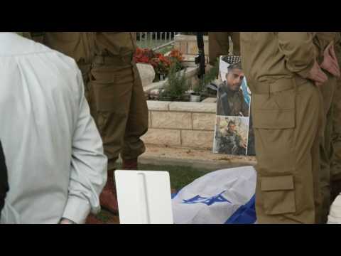 Israelis hold funeral for soldier killed in Gaza