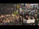Hundreds of Chileans continue to march in Santiago on International Women's Day