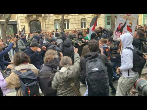 Israel-Gaza tensions spill over at Women's Day march in Paris
