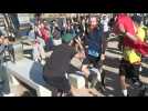 British man running length of Africa crosses finish line