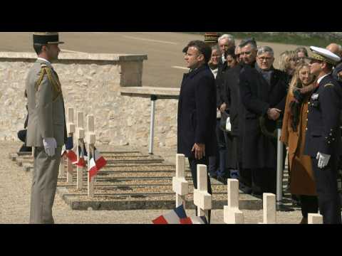 France's Macron honours WWII Resistance, 80 years after attack in the Alps