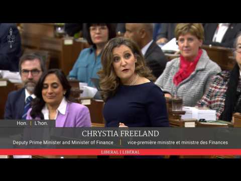 Canadian Finance Minister presents 2024 federal budget to parliament