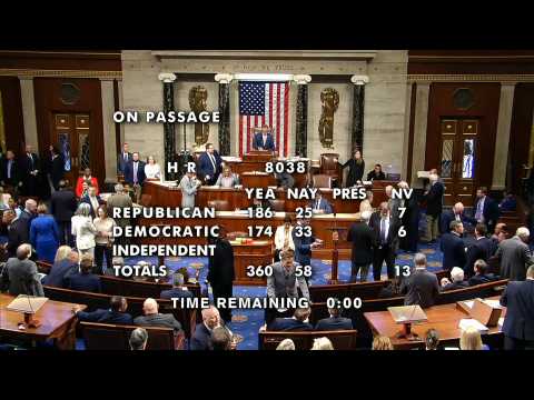 US House passes Taiwan aid package and bill threatening TikTok ban