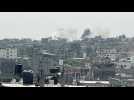 Strike hits north Gaza's Jabalia as war enters 200th day