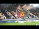 Tifo du Red Kaos 94 lors de GF38 - AS Saint-Etienne
