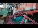Blades of Paris landmark Moulin Rouge windmill collapse
