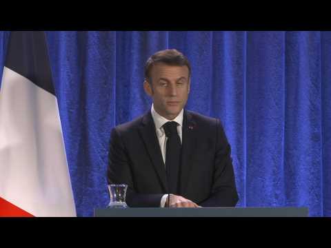Macron urges Europe to take 'bold' decisions to support Ukraine