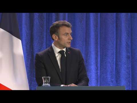 'Cost of a Russian victory too high,' says Macron