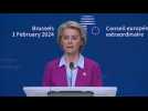 Ukraine aid sends 'strong message to Putin': EU's von der Leyen