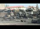 Kenya: Aftermath of deadly fire that killed at least 2 and injured more than 200