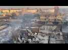 Kenya: Aftermath of deadly fire that killed at least 3 people