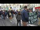 French teachers and students protest for better pay in Marseille