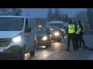 French farmers: police set up checkpoints at key Paris food supply hub