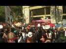 Protesters try to block access to Mexico City bullring as bullfighting resumes