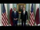 Blinken meets Qatari counterpart Al Thani in Washington