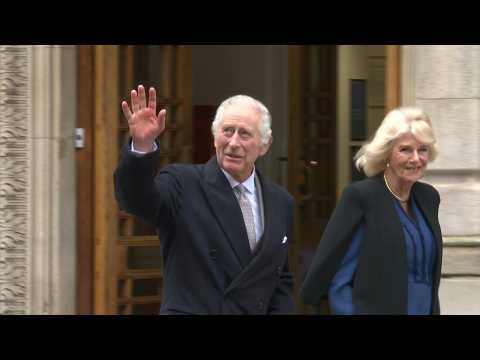 King Charles III leaves London hospital after prostate surgery